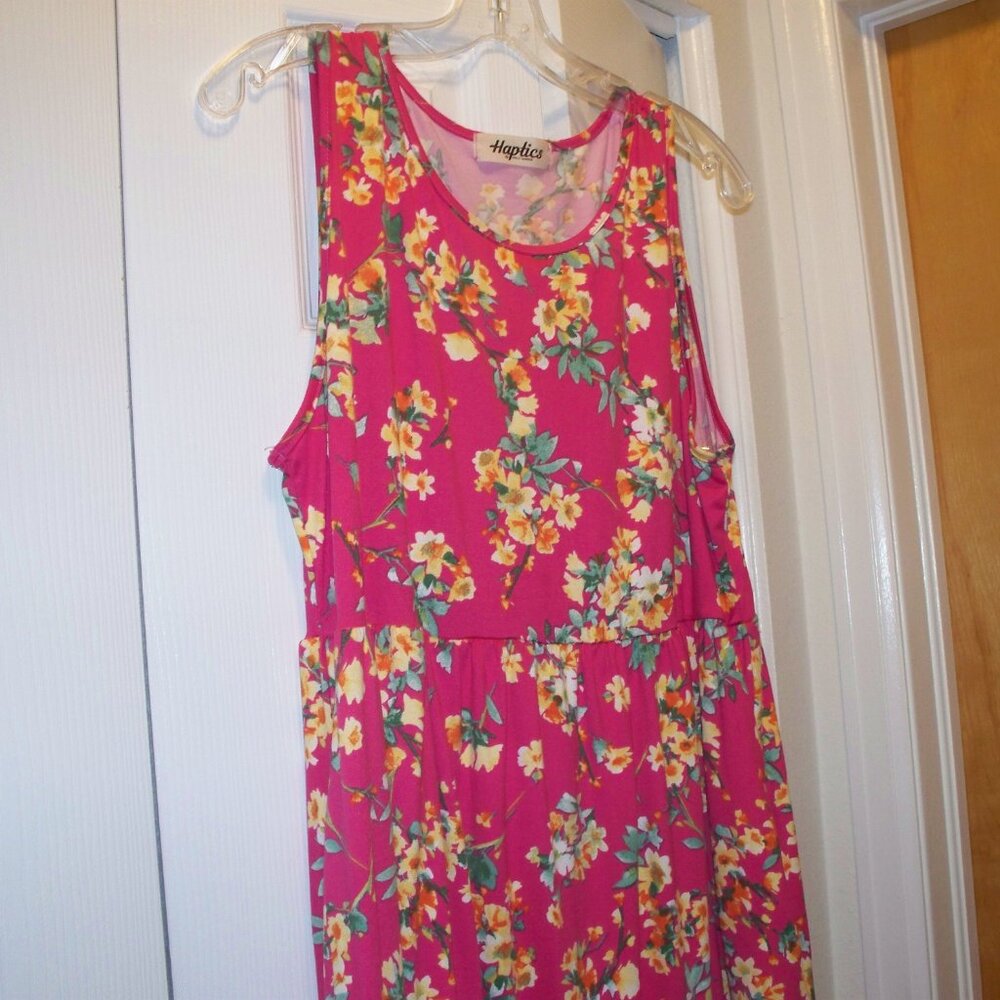 Beautiful Flower Maxi Dress